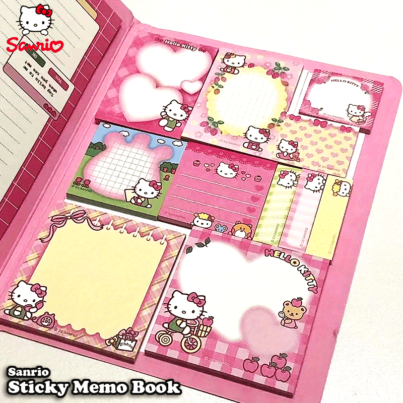          book sticky note designs   each total 3  a5 size   character covers   notes   and gifts