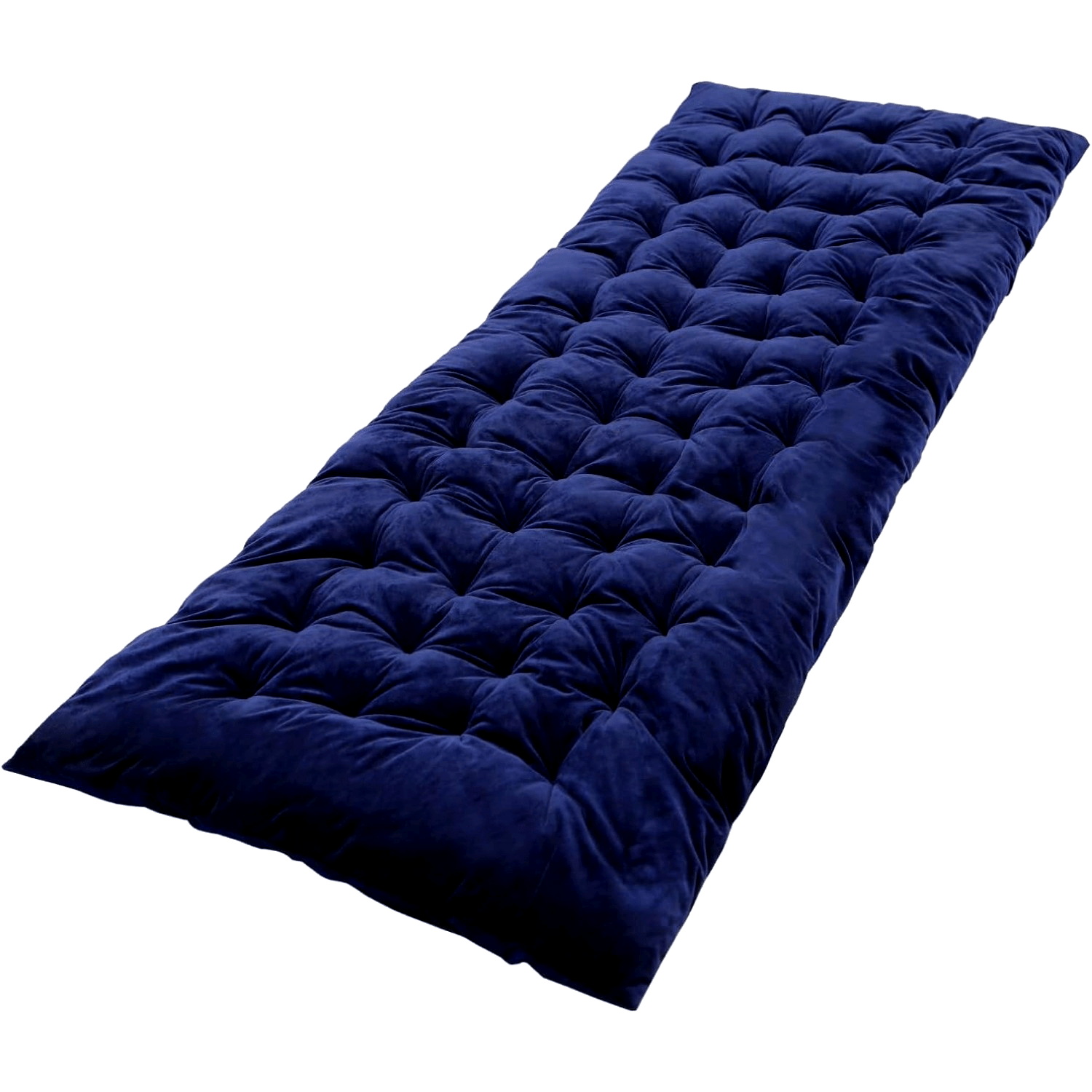 TEMU [thick Cot Pads] Folding Cot Pads | Soft Comfortable Velvet & Corduroy Fluff Camping Cot Mattress Pad For Backpacking Hiking | 75x28 Inches
