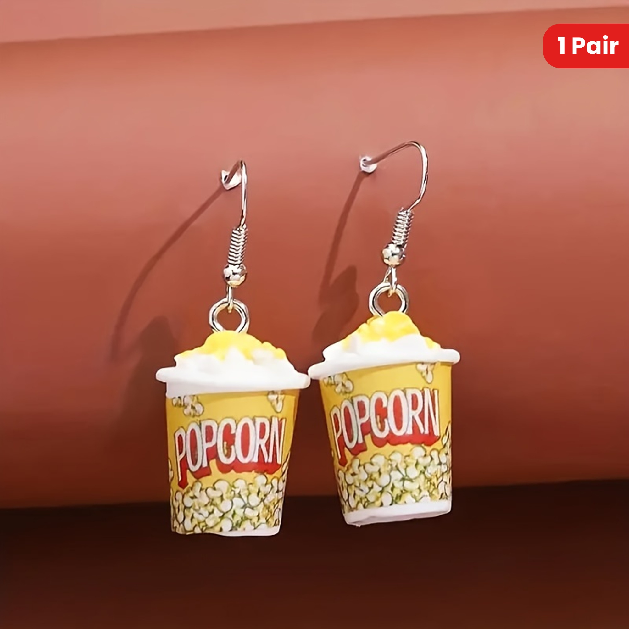 Drop Earrings Popcorn Match Daily Outfits Party Accessories