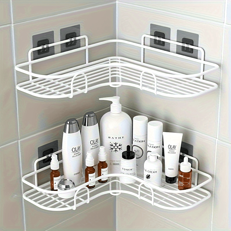 Roestvrij Staal Hoekplank Badkamer Keuken Wandmontage Douche Opbergmand