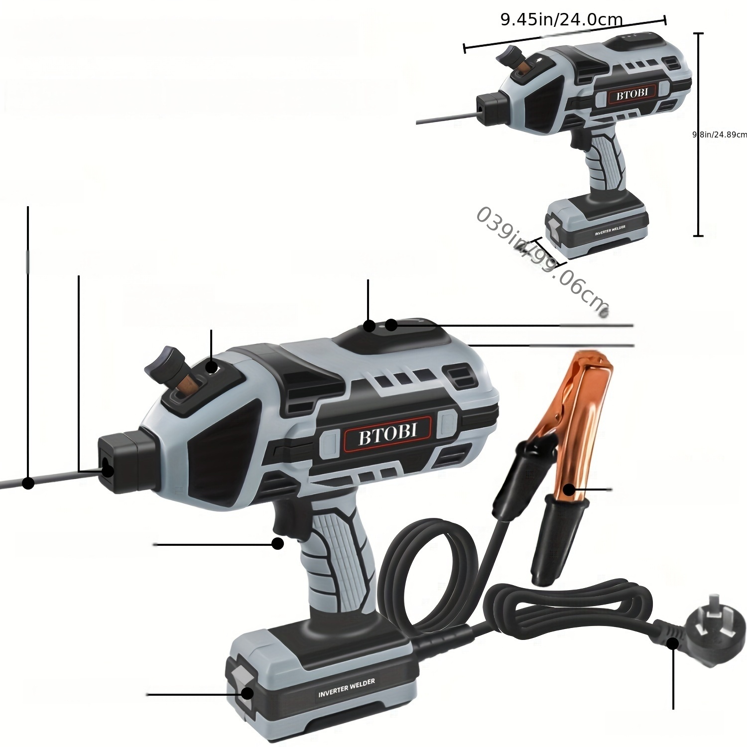 Portable welding machine