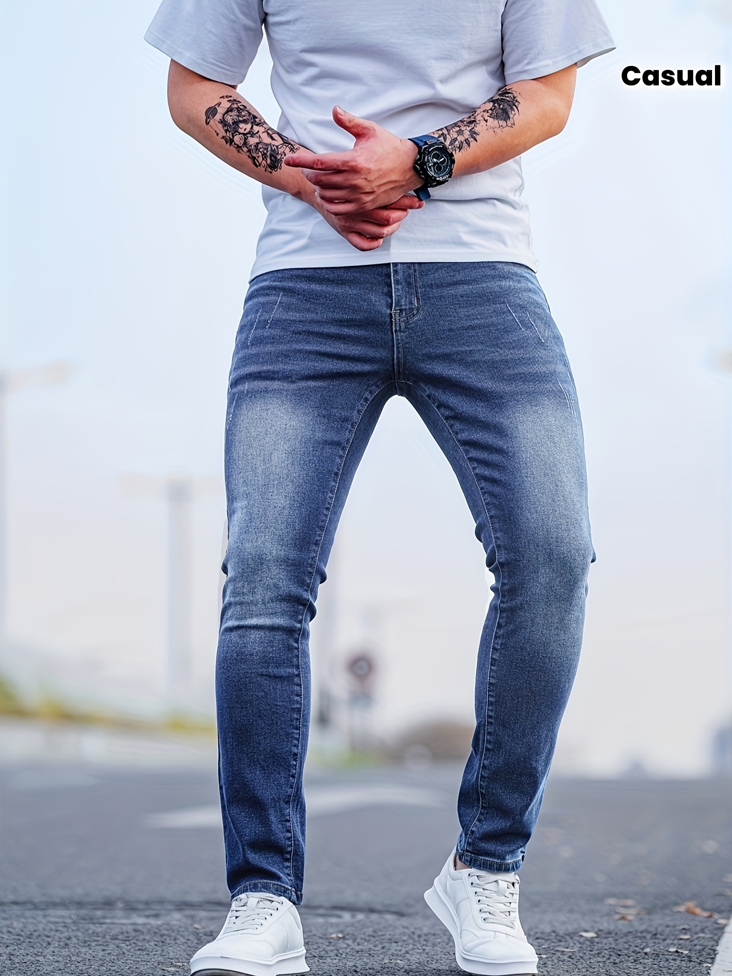 Shot Blue Denim, Unlock a New Level of Comfort, Ignite The Masculine Nature of a Dynamic Man