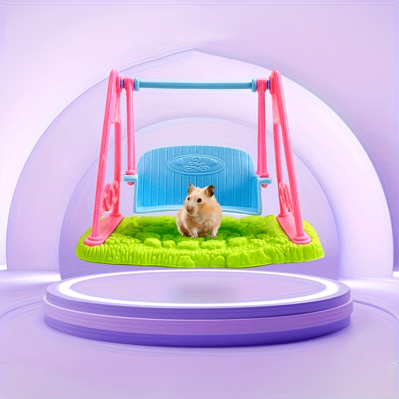Plastic Hamster Swing Toy for Small Pets