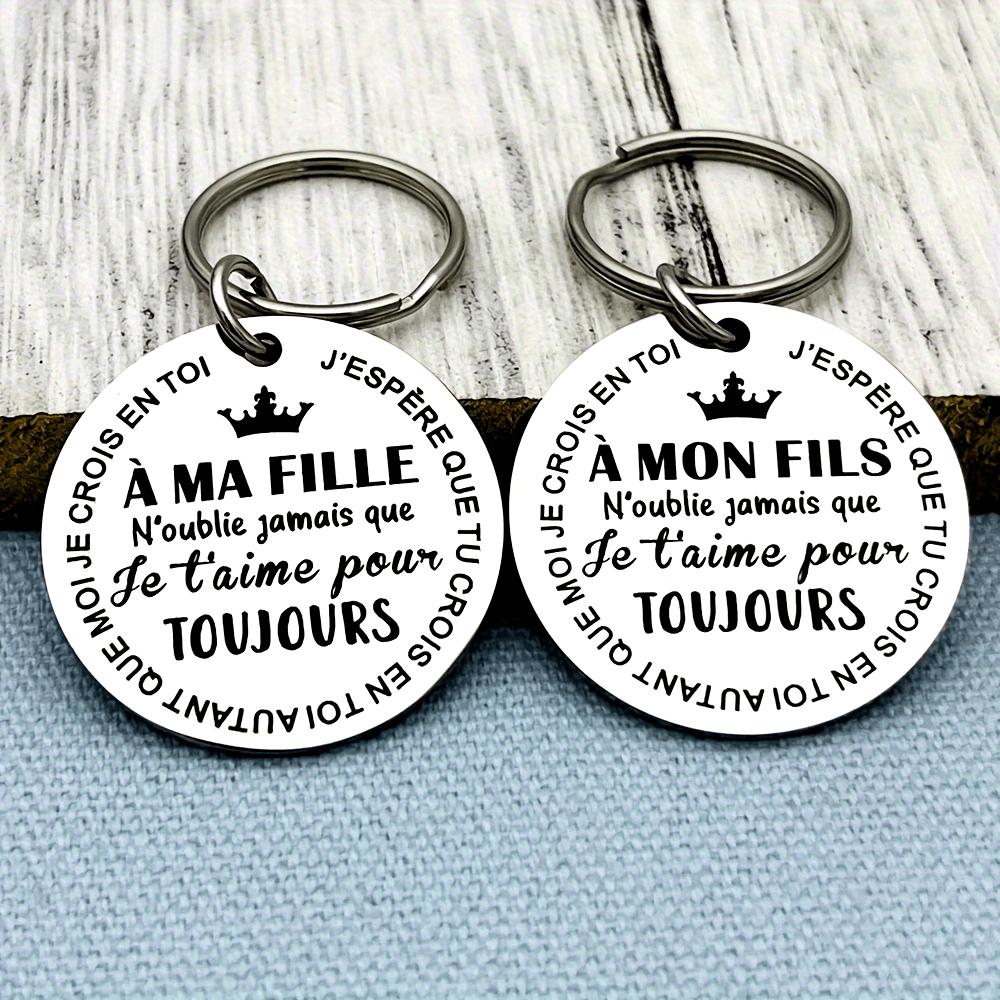 porte-clés inspirants pour hommes, cadeaux parfaits pour  , cadeaux attentionnés pour hommes et femmes