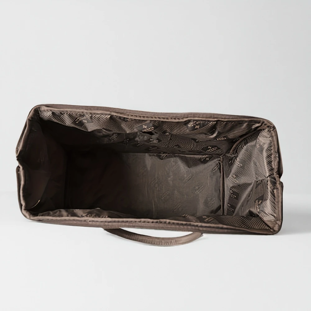 stylish travel bag with unique newspaper print and removable clutch for women your perfect travel companion details 10