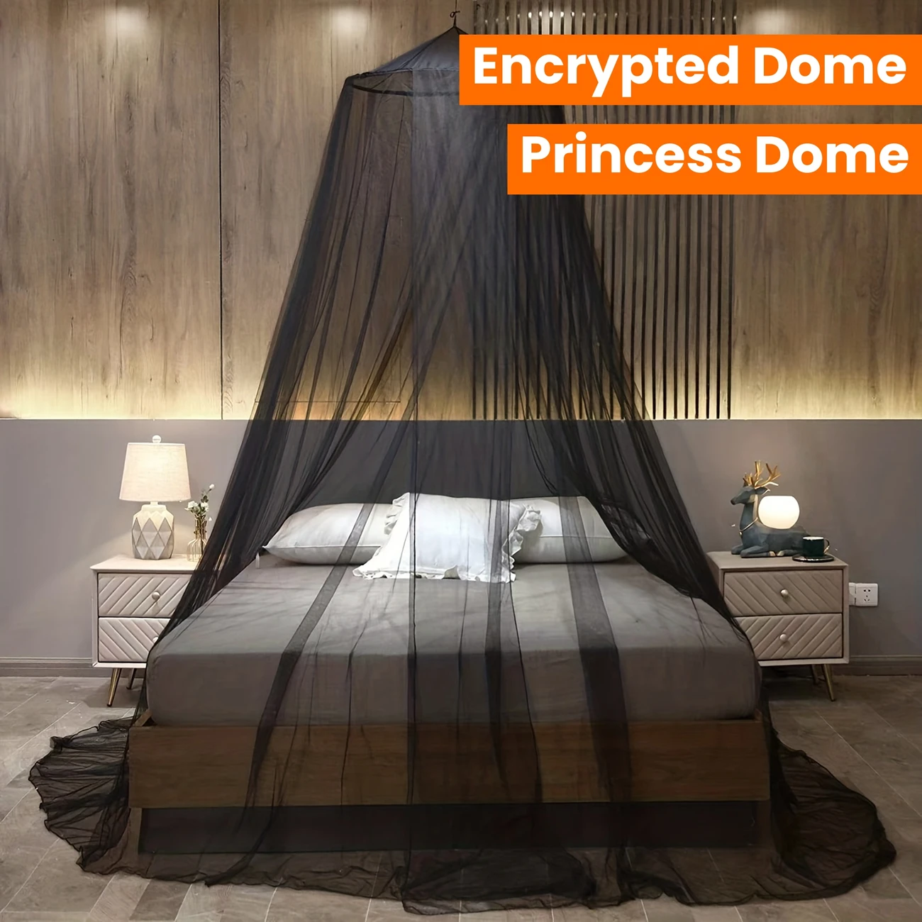 1pc dome mosquito net bed canopy for room decor princess dome mosquito netting for single to adult size beds bedroom use details 9