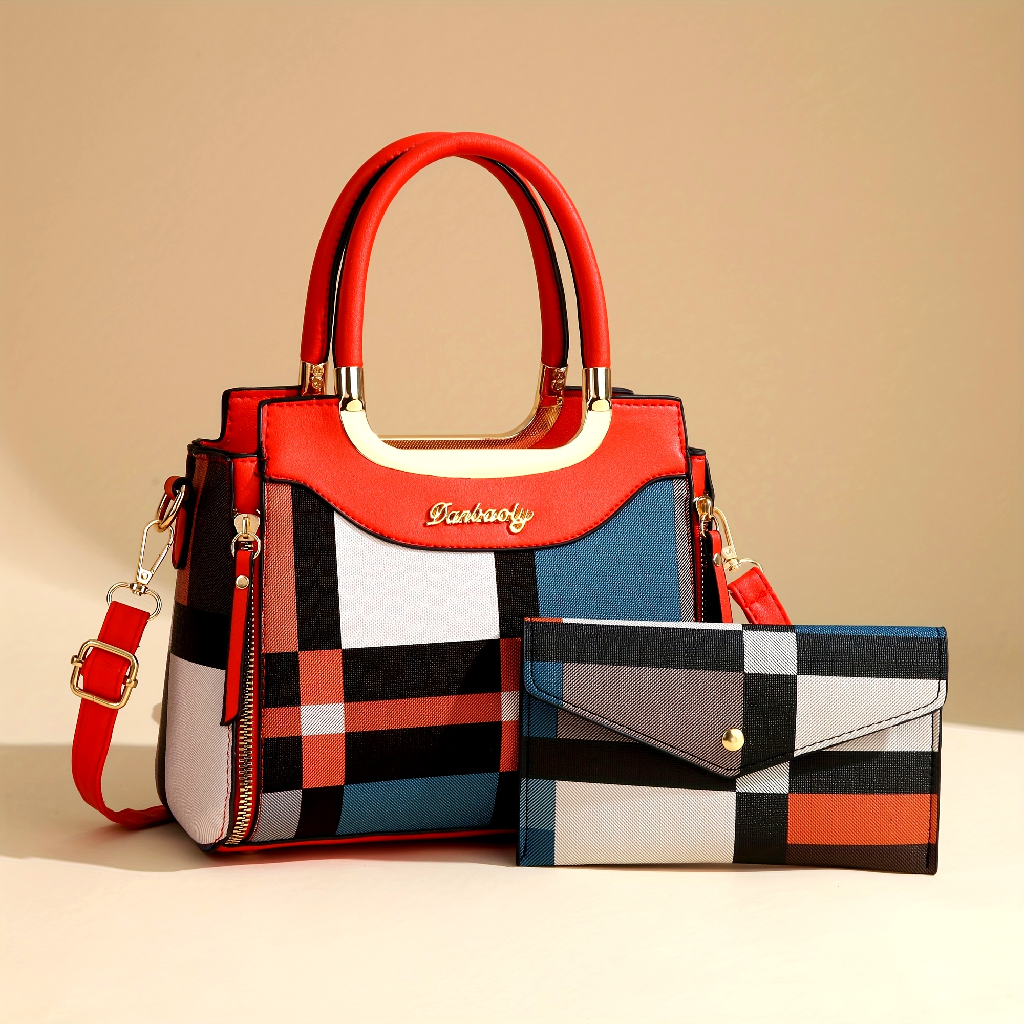 INCK KMCRK Mala Elegante Feminina & Conjunto