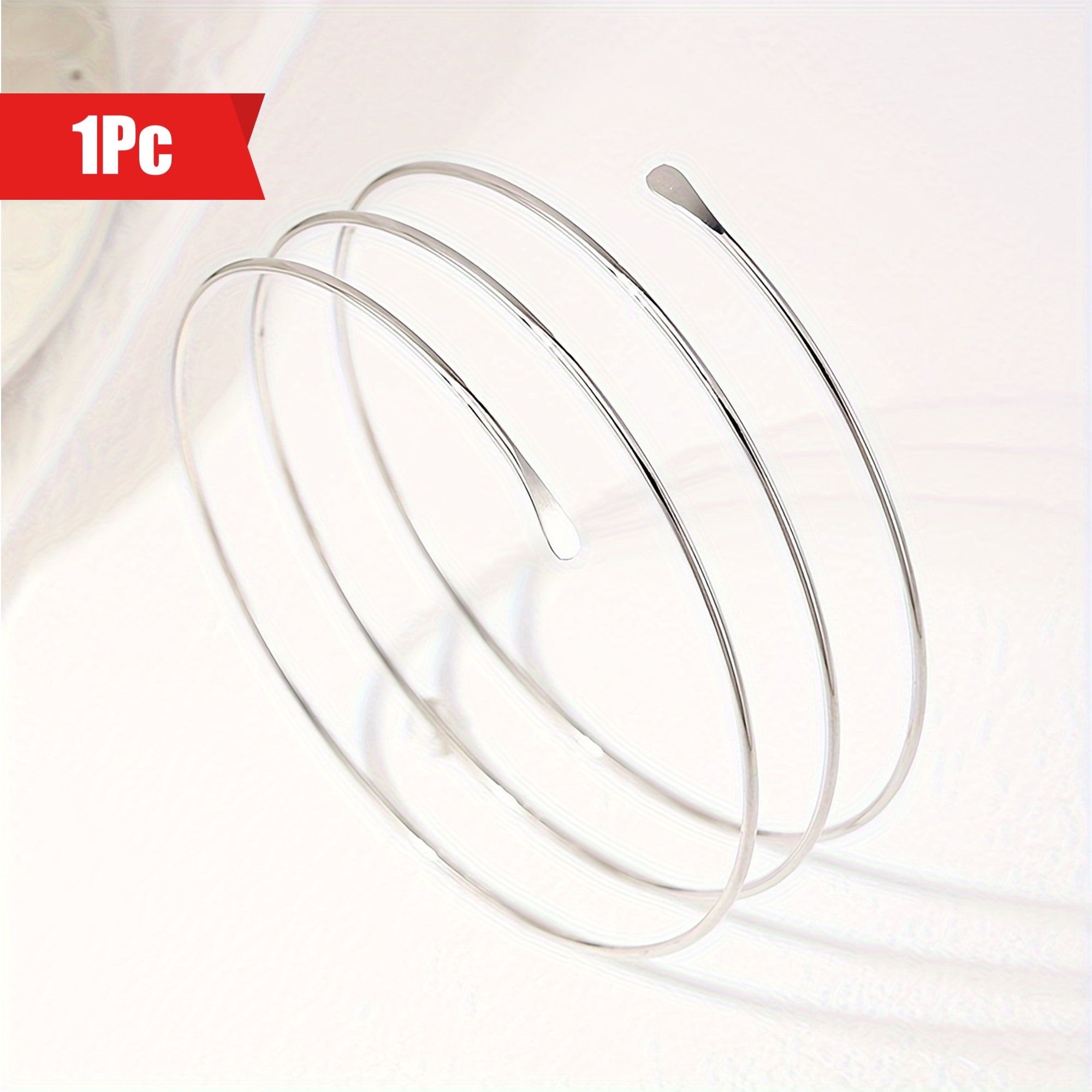 Adjustable Zinc Alloy Open Cuff Bangle for Women