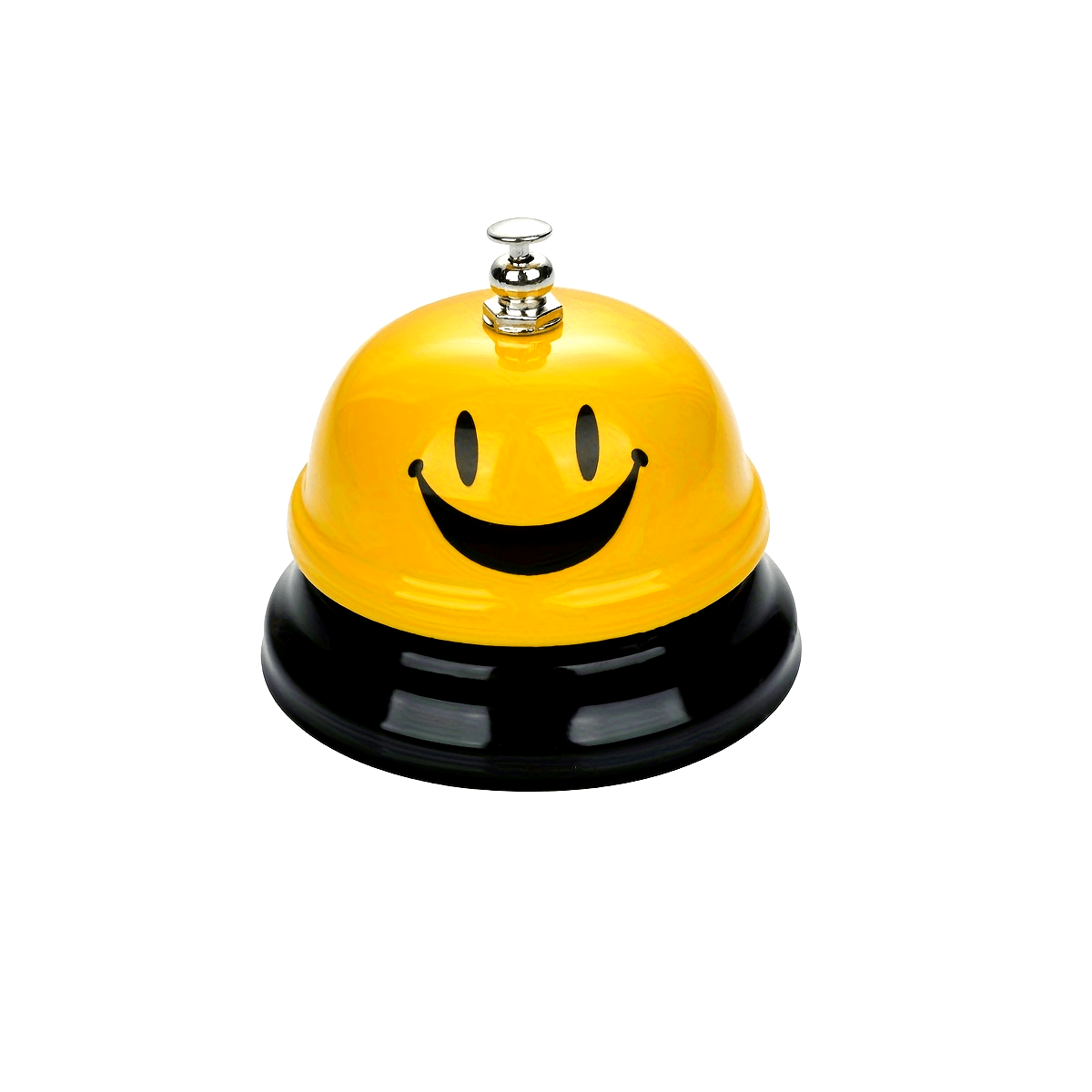 Image of Face Service Bell - Loud-ringing Manual Call Bell With One-button Alert For Home, Office, Restaurant - No Electronics, Press Notification For Service, -suitable For Bars, Areas & Bedside Use