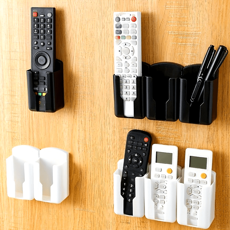 Mobilefox Fernbedienungshalter – Wandhalterung Für TV, Klimaanlage & Mehr (schwarz, Made In Germany)