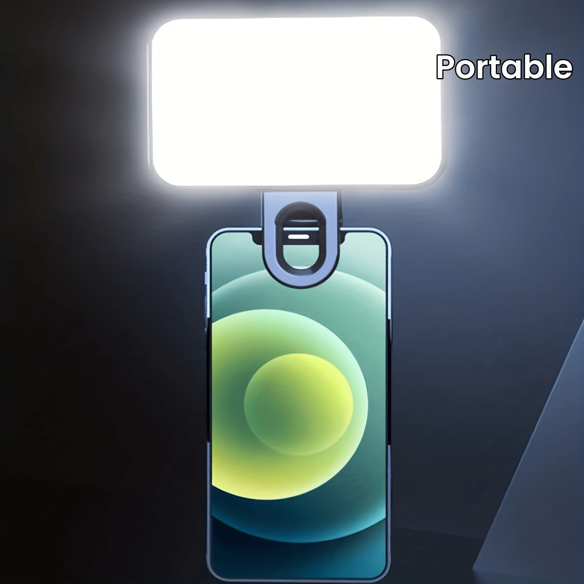 

Portable Clip-on Led Fill Light For Mobile Photography - Compact, Adjustable Brightness & Angle, Usb Rechargeable, Selfies & Videos, Portable Lighting | Light | Plastic