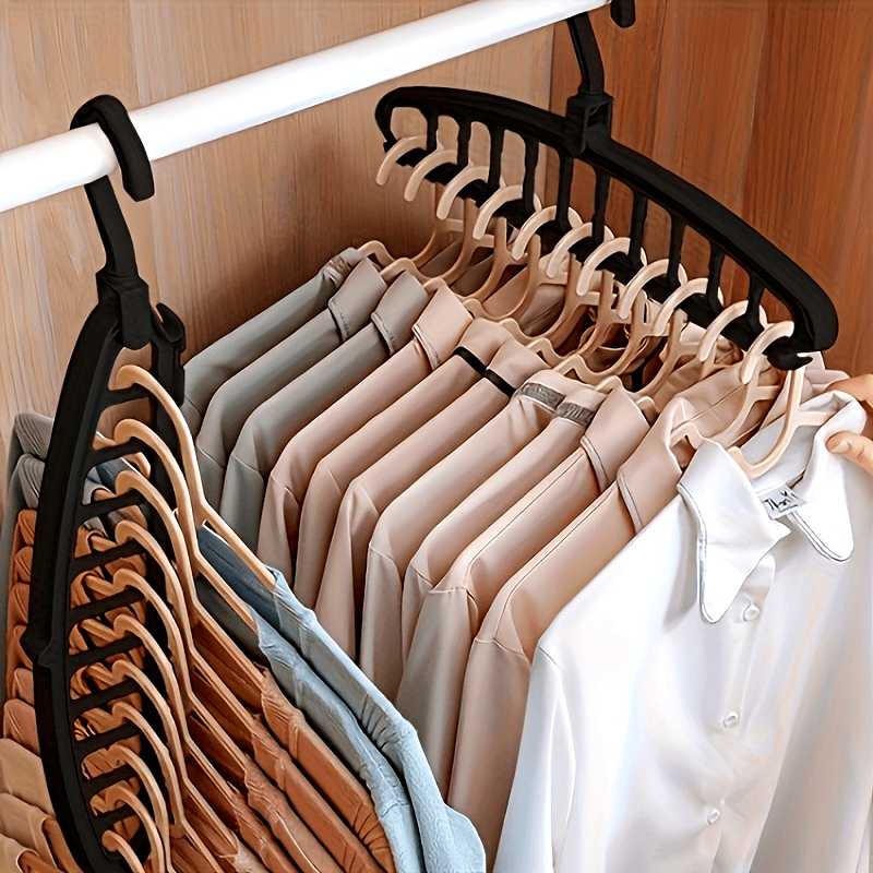 Organizador Cabides Dobráveis Ultraportátil Antiderrapante - montagem na parede