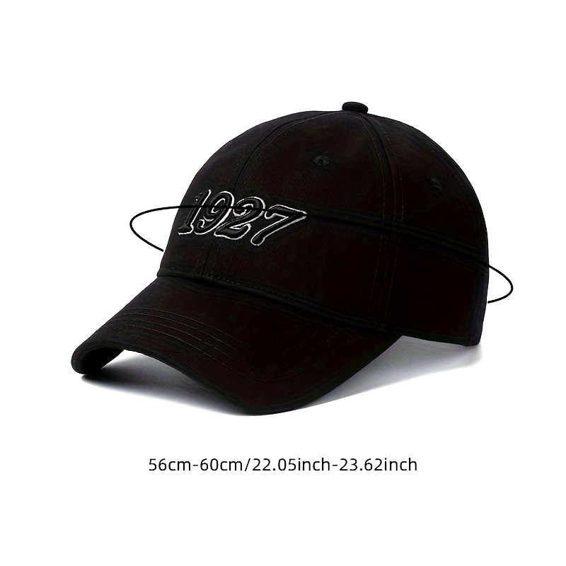 1927 embroidery cotton baseball cap   alphabet patterned   cotton lightweight outdoor sun protection hat 0