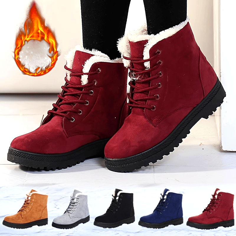 Ankle Boots Winter Warm Shoes