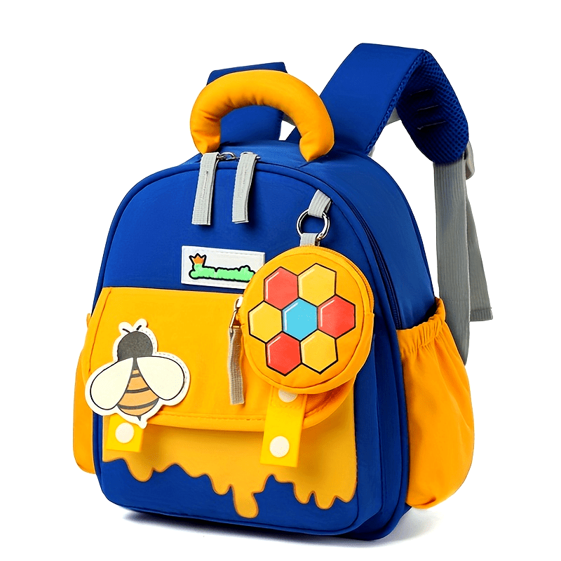 adorable cartoon mini backpack for lightweight nylon with adjustable straps polyester lining details 1