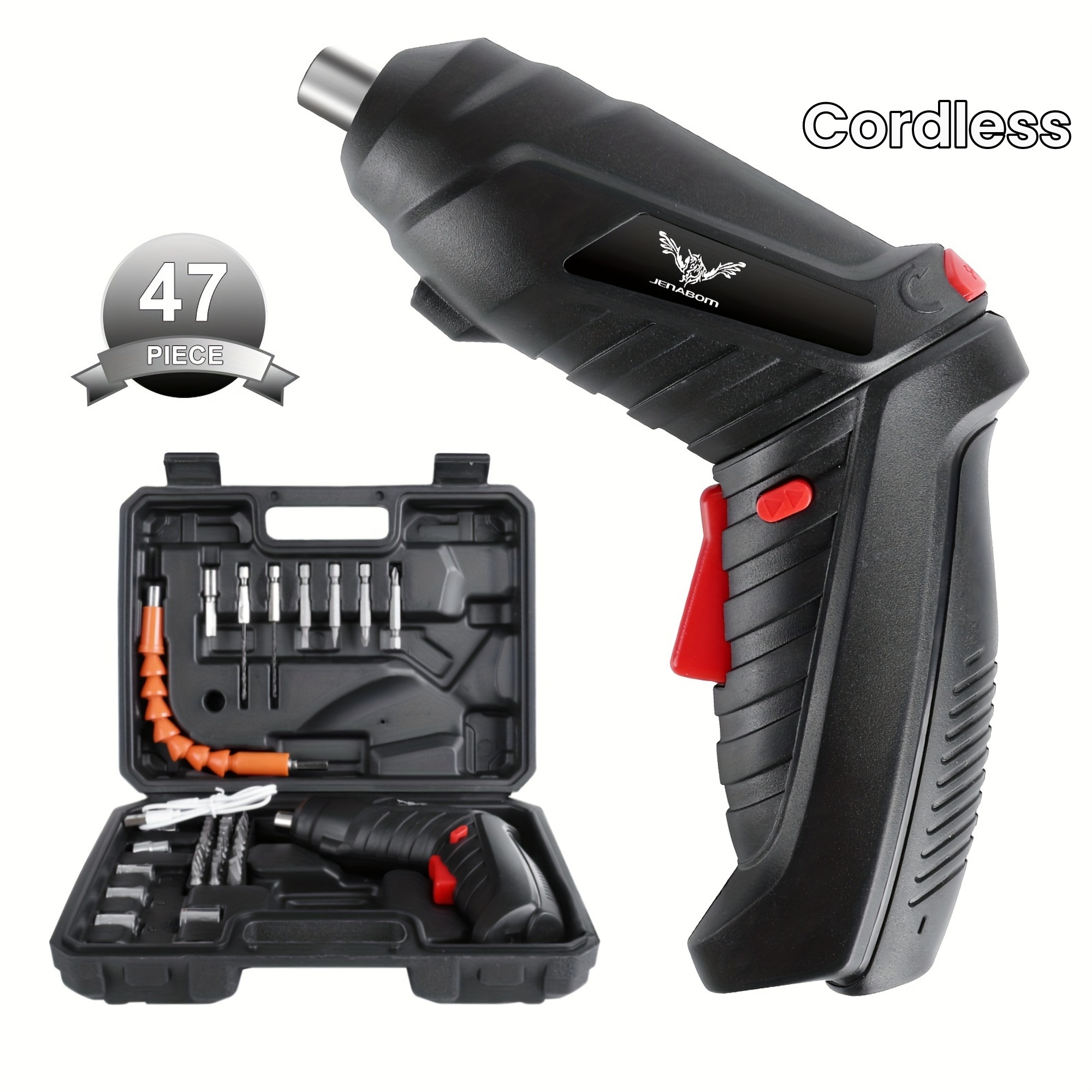 3 6v power tools set household maintenance repair 1800mah lithium battery mini household electric drill cordless screwdriver details 1