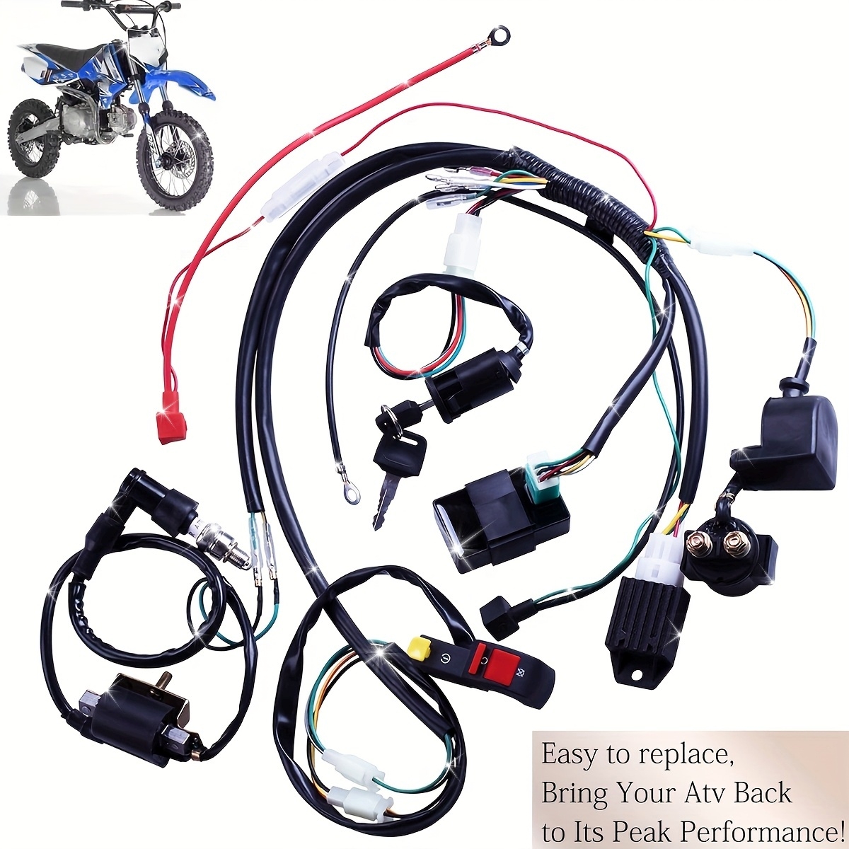 Arreglo Completo de Cableado con Bobina
