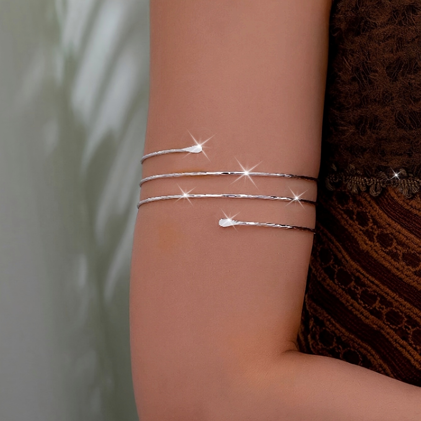 Adjustable Zinc Alloy Cuff Bangle for Women Music Accessory