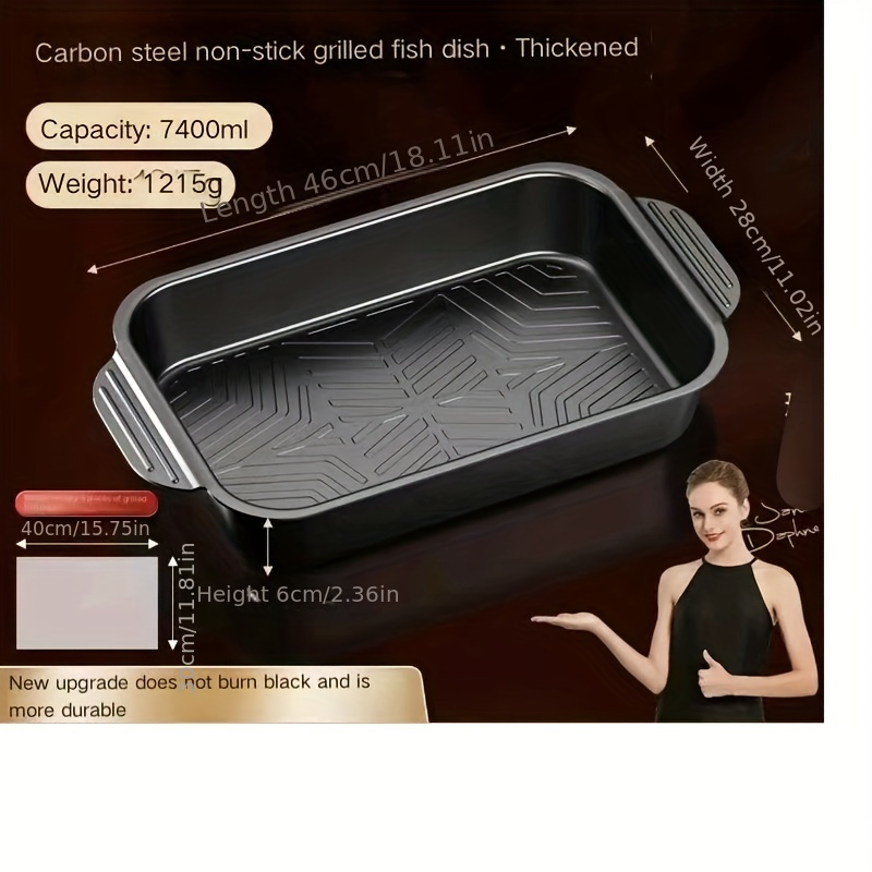 Baking Sheet Carbon Steel Baking Pan Large Cookie Sheet - Temu