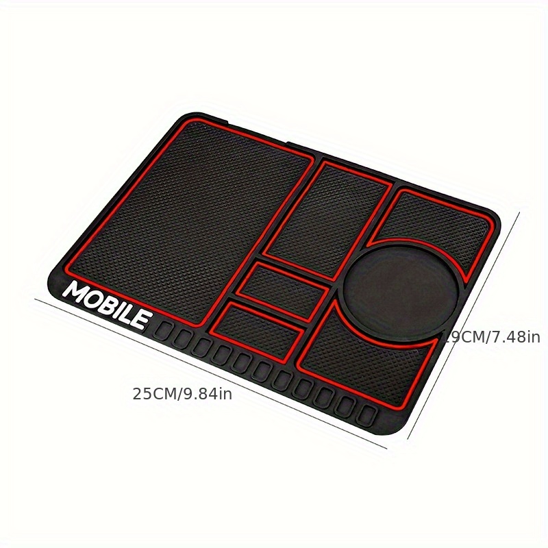 6 Groups Numbers A Rotatable Phone Holder Car Anti slip Mat - Temu