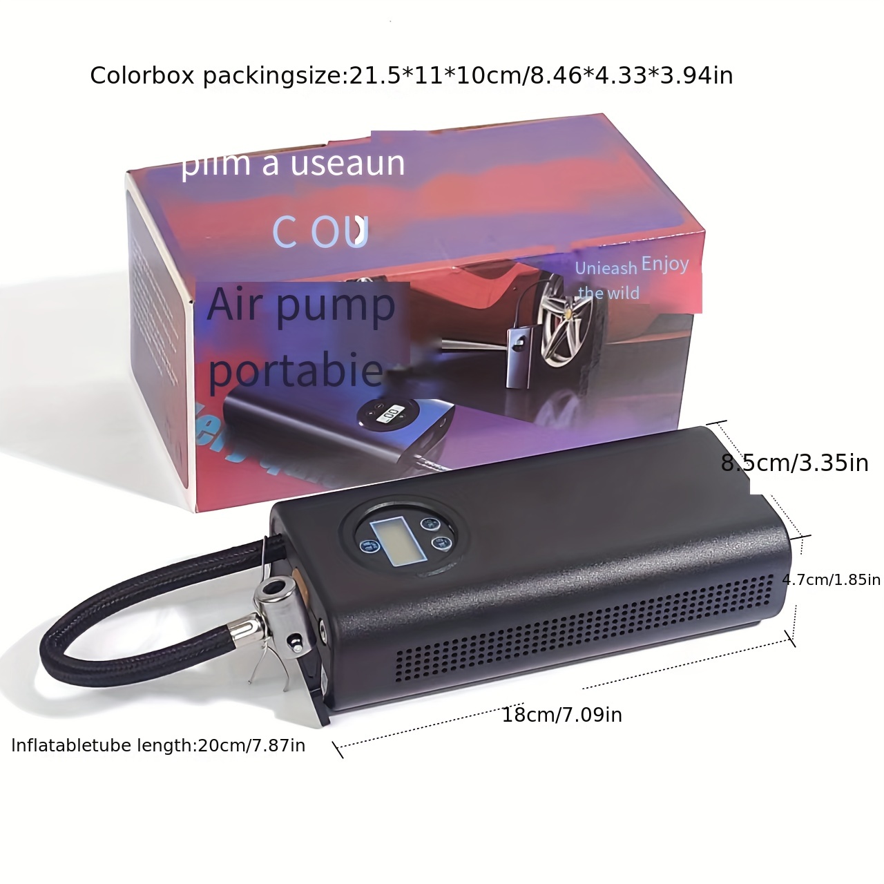 Aeolus - Pompe à Air Portable Intelligente - Outils