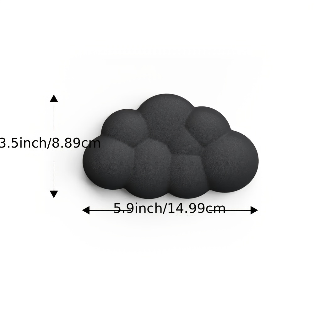 Tappetino Mouse Supporto Tastiera In Pelle Pu 3 In 1 Nuvole - Temu Italy