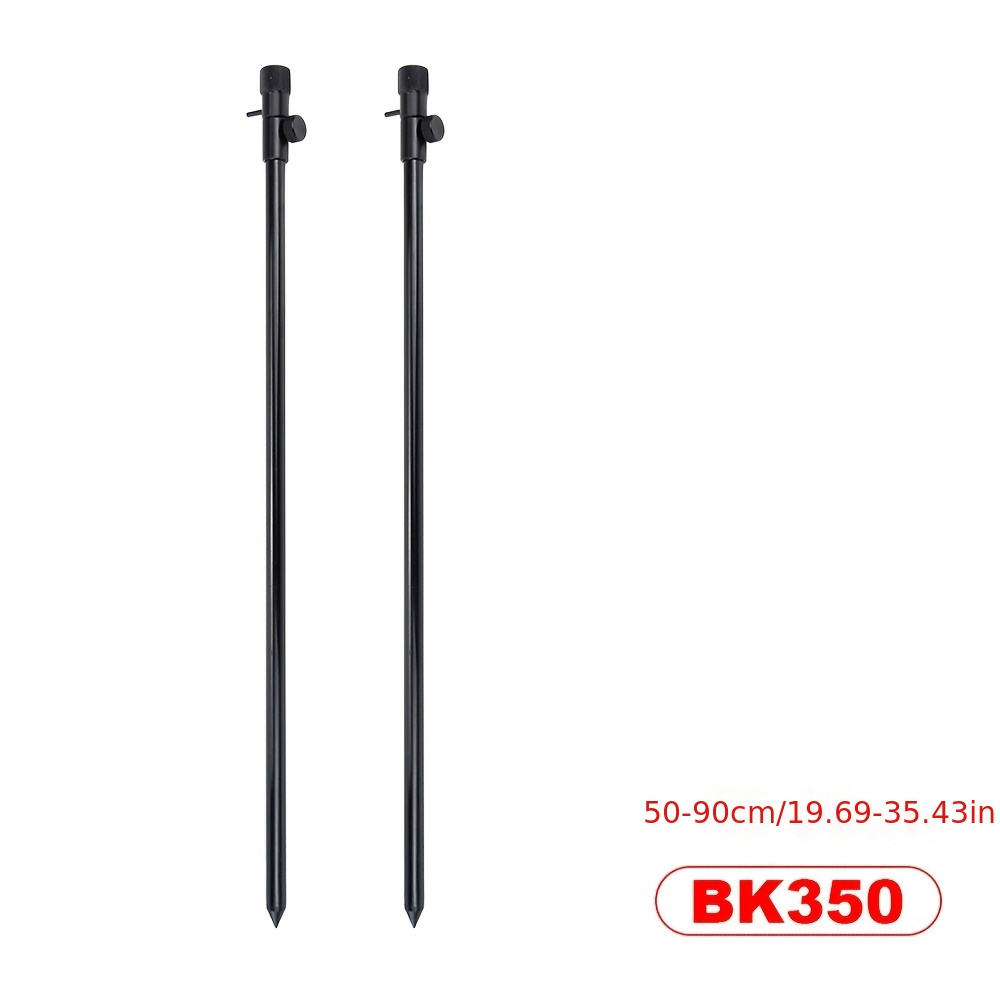 Carp Fishing Rod Pod Fishing Alarms Aluminium Alloy Carp Fishing Bank Sticks 25-40cm; 30-50cm; 40-70cm And 50-90cm