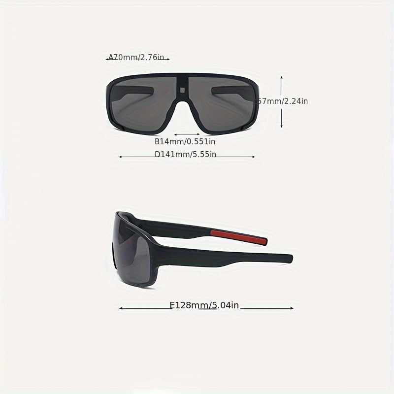 Unisex Polarized Outdoor Glasses, Protezione UV Occhiali Antivento Sport  Ciclismo Occhiali - Temu Switzerland