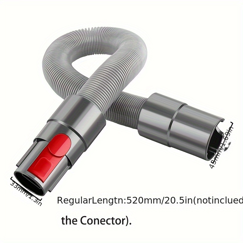 vacuum flexible extension hose attachment compatible with v15 v11 v10 v8 v7   animal cordless models abs dusting brush accessory details 1