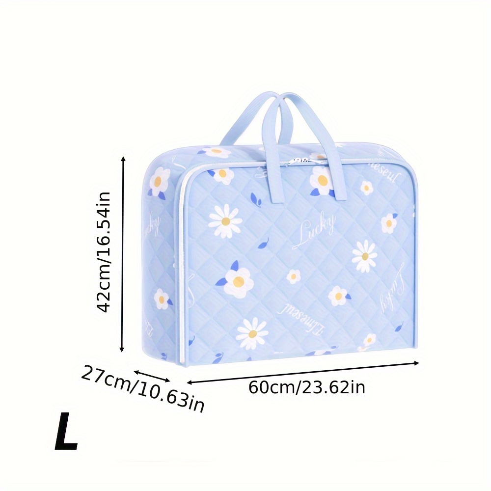 Image of Moving Bag Storage Bag Quilt Organizer Bag Luggage Bag Moisture-proof Dorm Home Quilt Bag Clothes Bedding Packing Bag