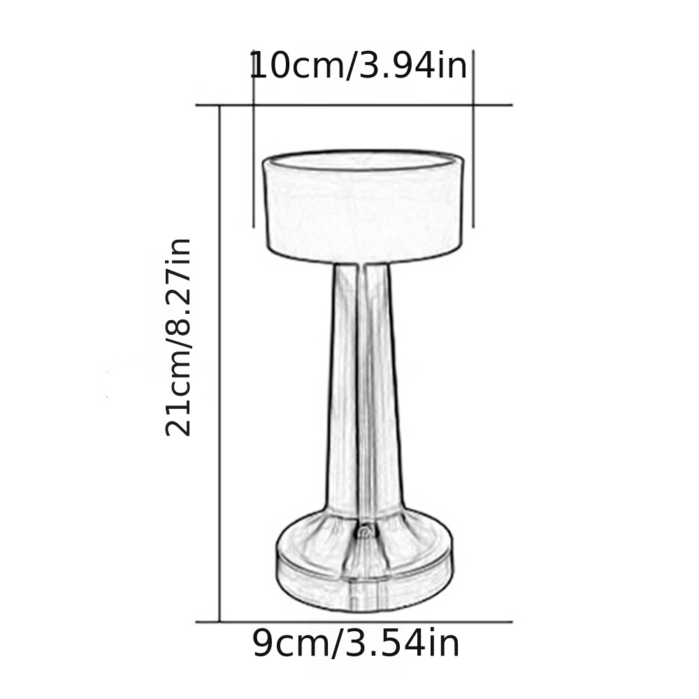 BES-34564 - Lampade da Tavolo - beselettronica - Lampada da Tavolo Senza  FIli Decorazione Natale Natalizia 601139