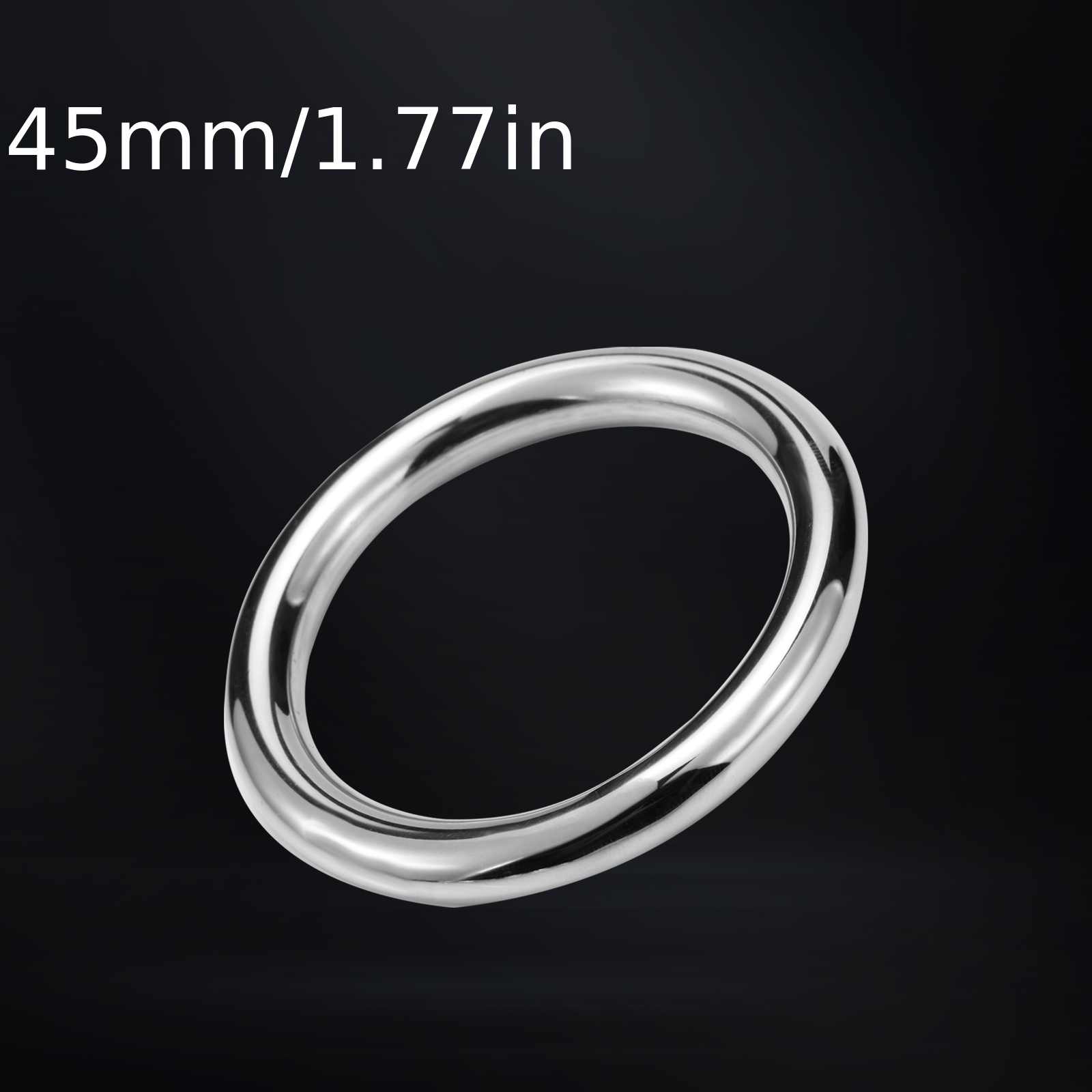 Cock Ring Metal Penis Ring Is Sleek And Comfortable Cock - Temu