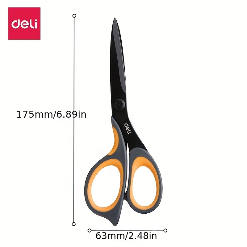 Deli High Quality Stainless Steel Big Scissors Business Office