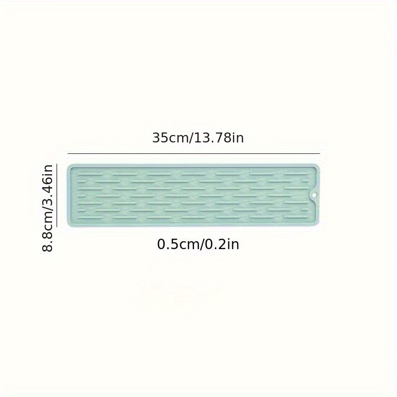 1pc Tappetino Scarico In Silicone Protezione Anti spruzzo - Temu