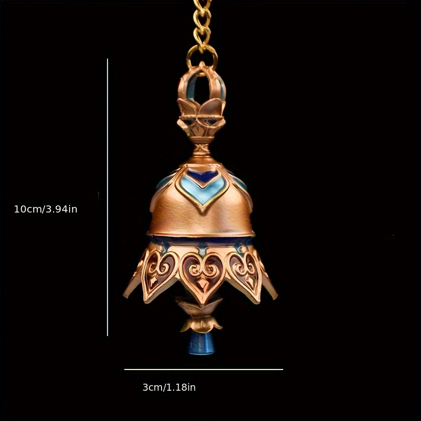 Alloy Bell Keychain Bag Purse Pendant Decoration