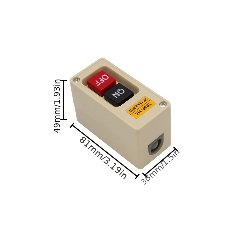 1pc Interruttore A Levetta (on) Off (on) 12mm 3 Posizioni - Temu Italy