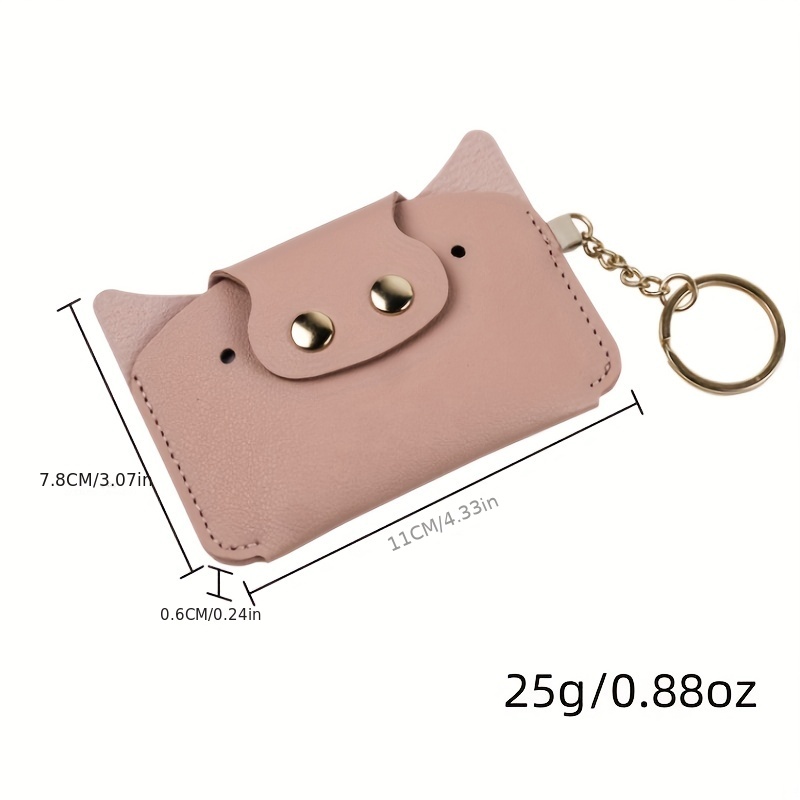 Coin Pouch Pink Pig Women's Wallets Coin Purse for Girls