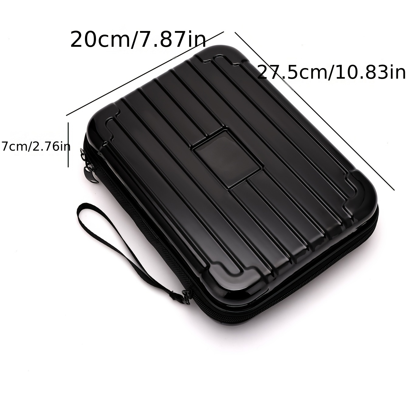 Hard Shell Cosmetic Case Mini Travel Bag For Toiletry Water Resistant