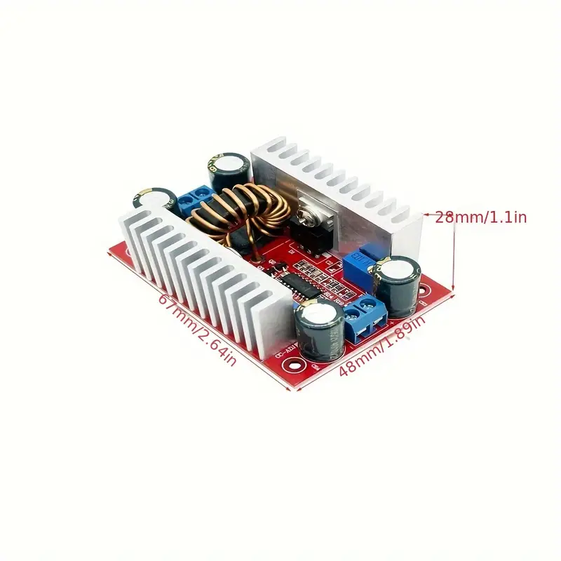 400w 15a Step-up Boost Converter Constant Current Power Supply Led Driver  8.5-50v To 10-60v Voltage Charger Step Up Module, Check Out Today's Deals  Now