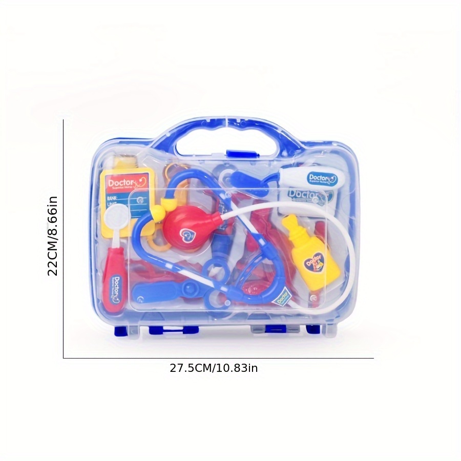 Jouets de médecin pour enfants, 53/31 pièces, ensemble de jeu de simulation, outils de dentiste médical, stéthoscope, jouet éducatif, cadeau pour garçon et fille  26