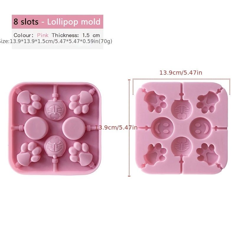 0-9 Digital Numbers Lollipop Mold Cartoon Silicone Candy Mold DIY Chocolate  Molds - Silicone Molds Wholesale & Retail - Fondant, Soap, Candy, DIY Cake  Molds