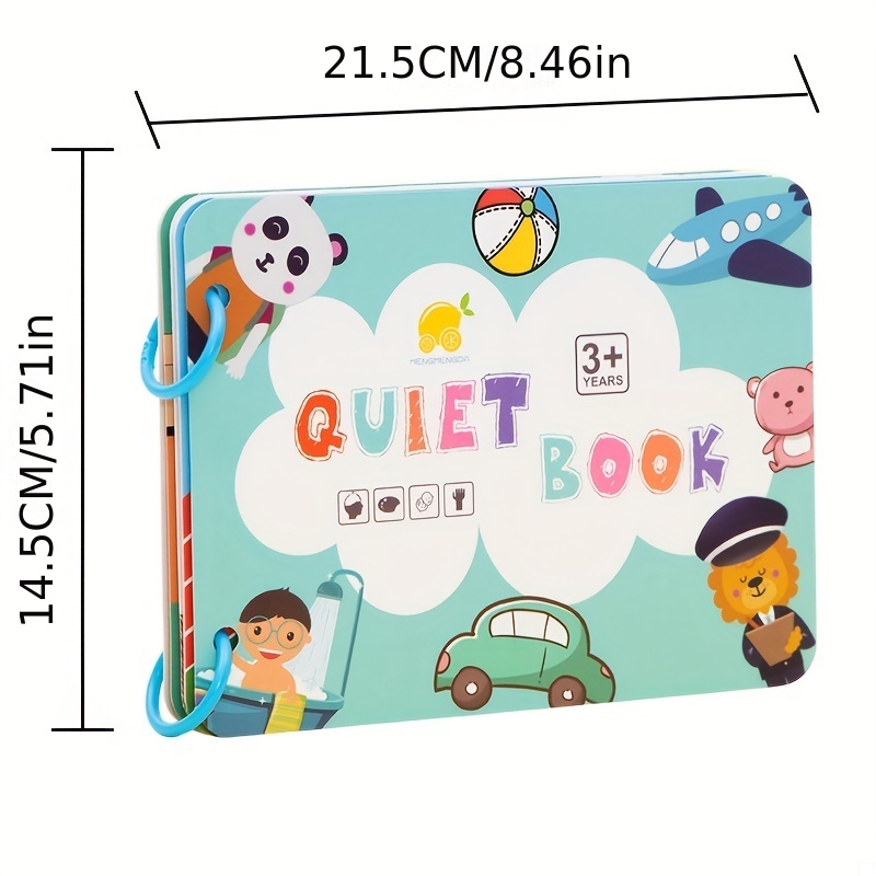 New Enlightenment Early Learning Children Quiet Sticker Book Baby