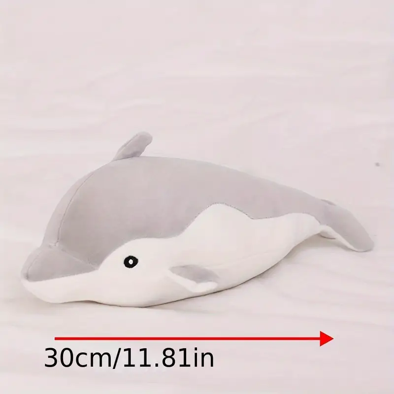 Cute Dolphin Plush Toy Large Pillow