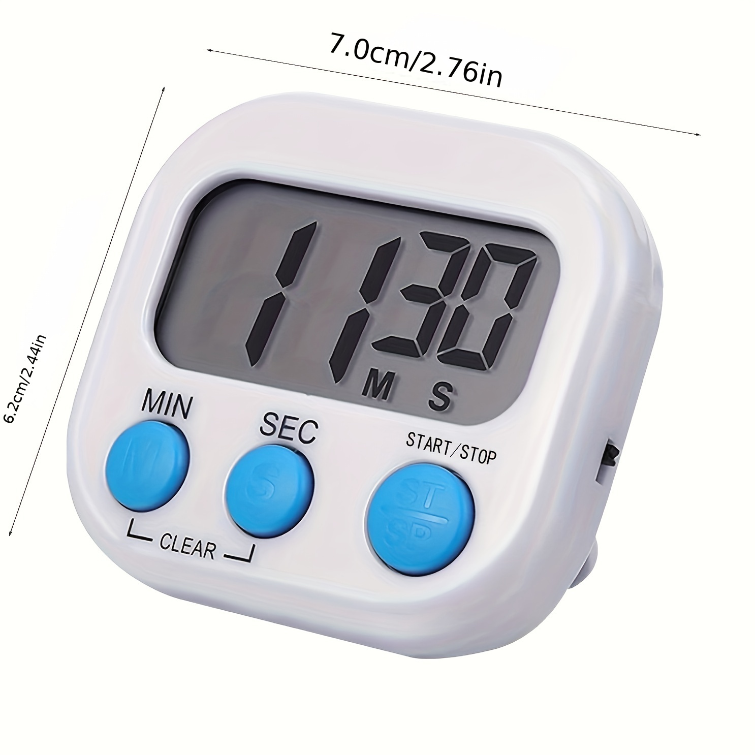 Dual-purpose Kitchen Baking Timer With Self-discipline Reminder And  Electronic Alarm - Perfect For Bbq, School, And Back To School - Temu