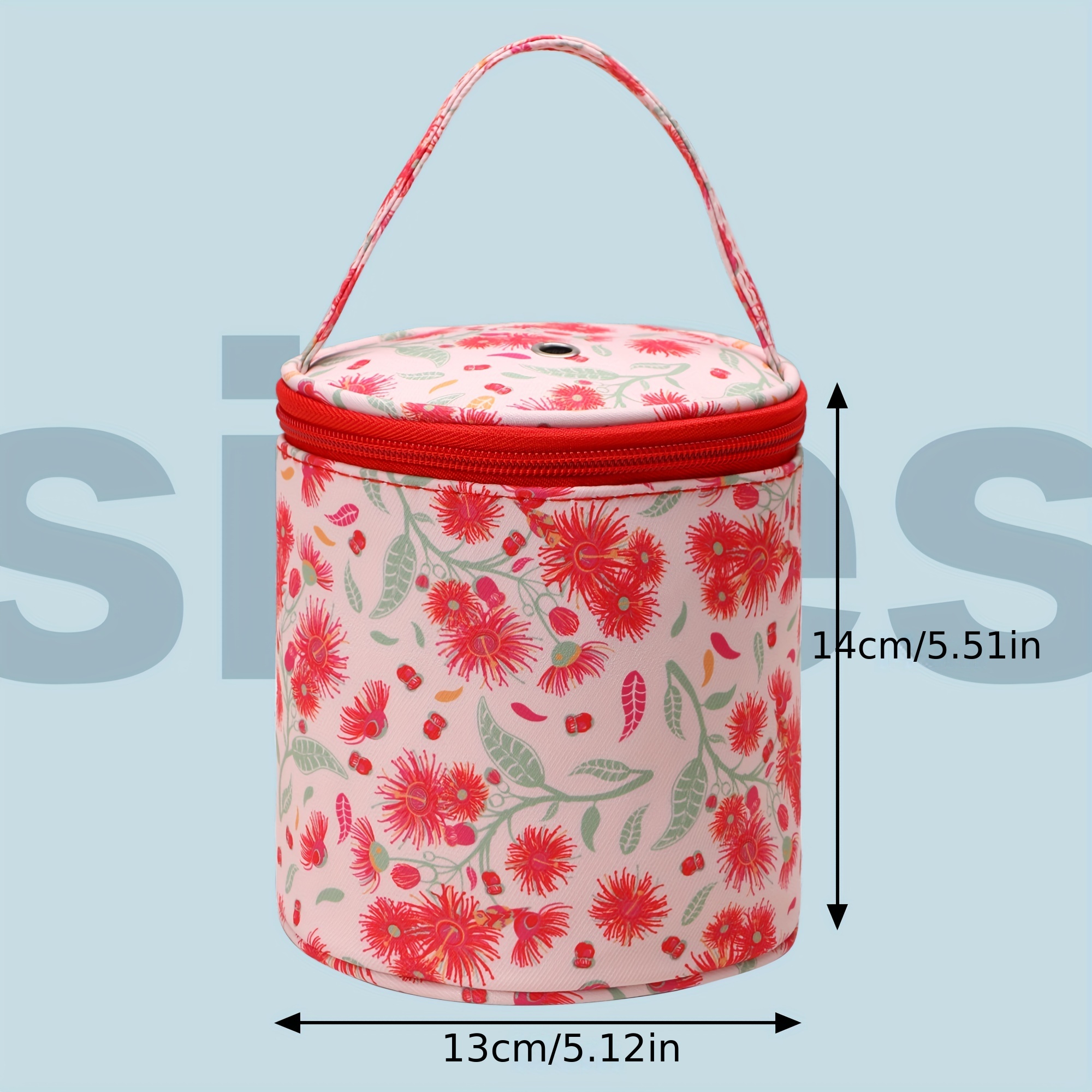 Knitting Bag Diy Yarn Organizer Tote Bag Portable - Temu