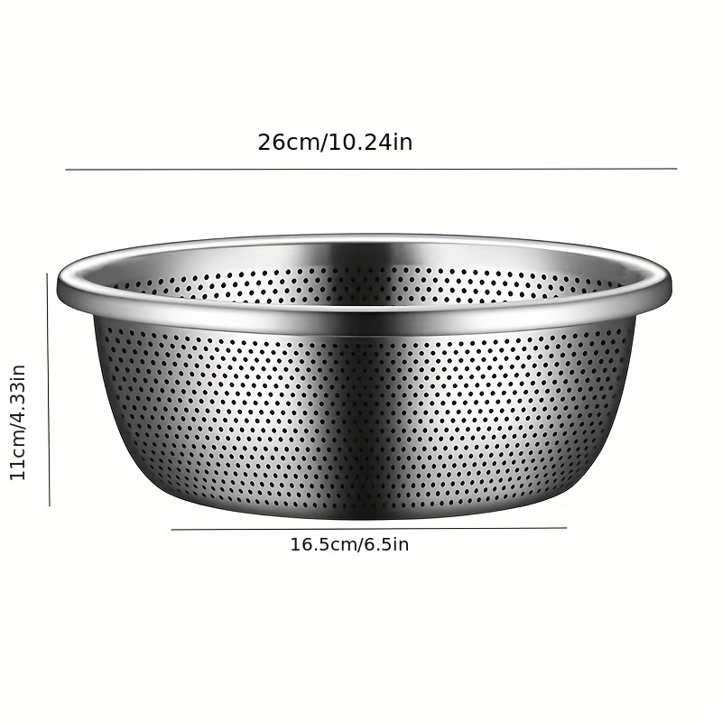 1 Set Cestello Scolapasta Cestello Scarico A Doppio Strato - Temu Italy