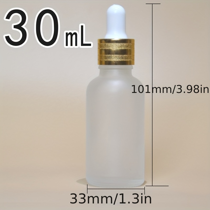 Frosted Glass Dropper Bottle Essential Oil Dropper Bottle - Temu
