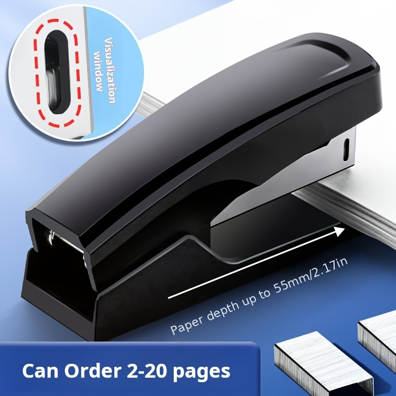 

Heavy-duty Stapler For Office And Home Use - Multifunctional, Labor-saving Design For Books, Ideal For Students, For Spring