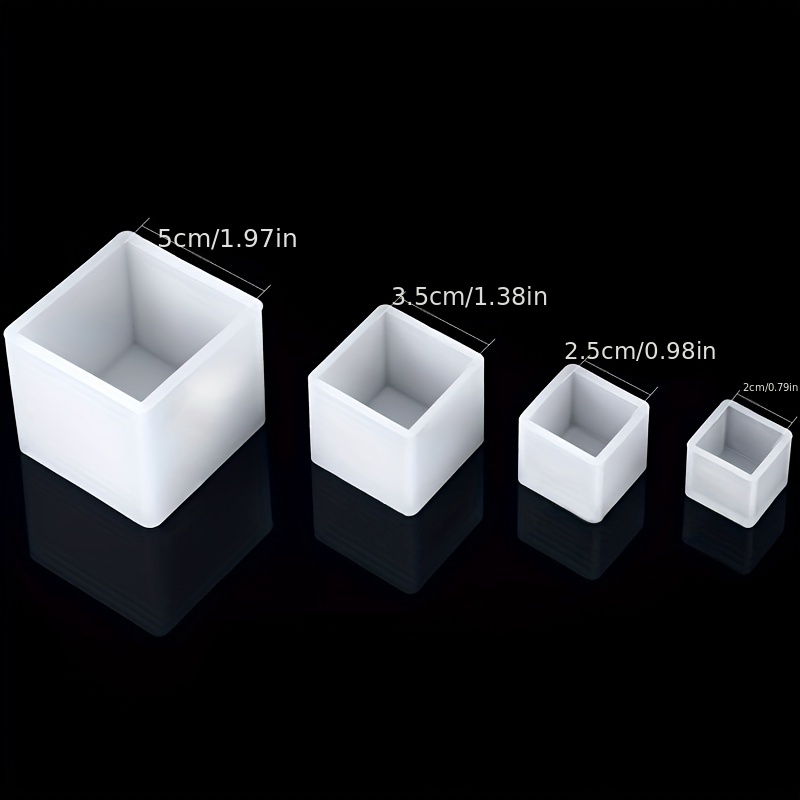 Best Deal for 10 Inch Large Square Cube Silicone Mold for Resin and Soap