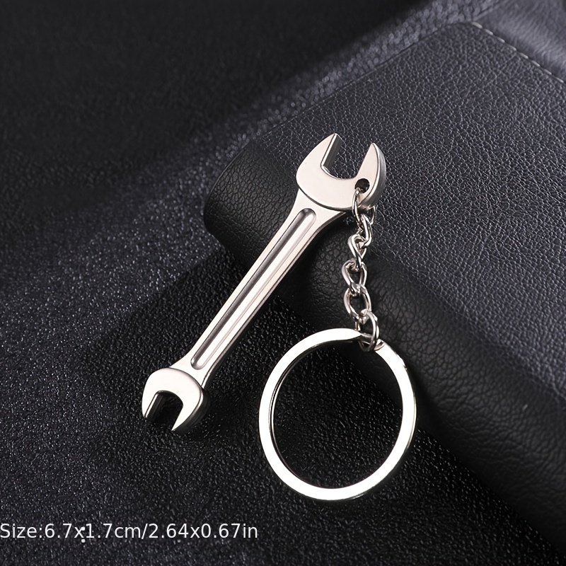 Mini clé outil porte clés clé en métal porte clés pendentif - Temu France